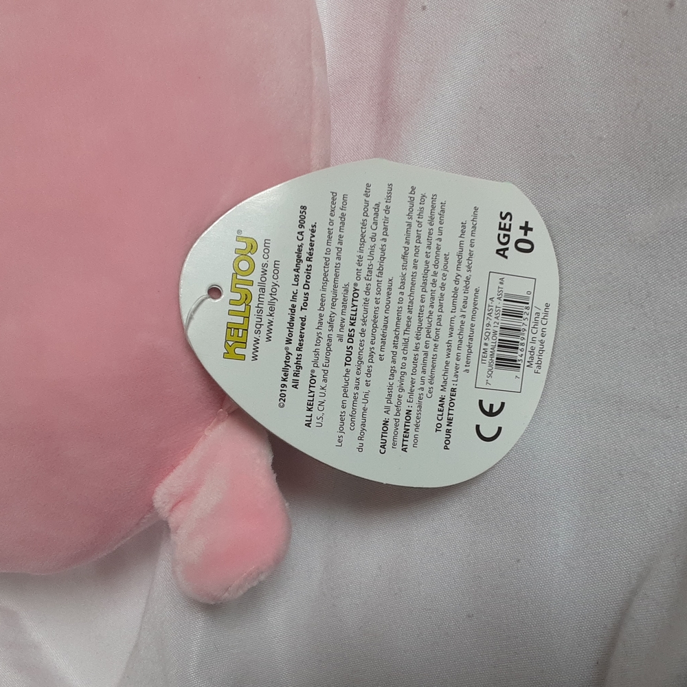 Squishmallows - 7" Peter the Pig  - 2019 version, New with Tags - Picture 3 of 3